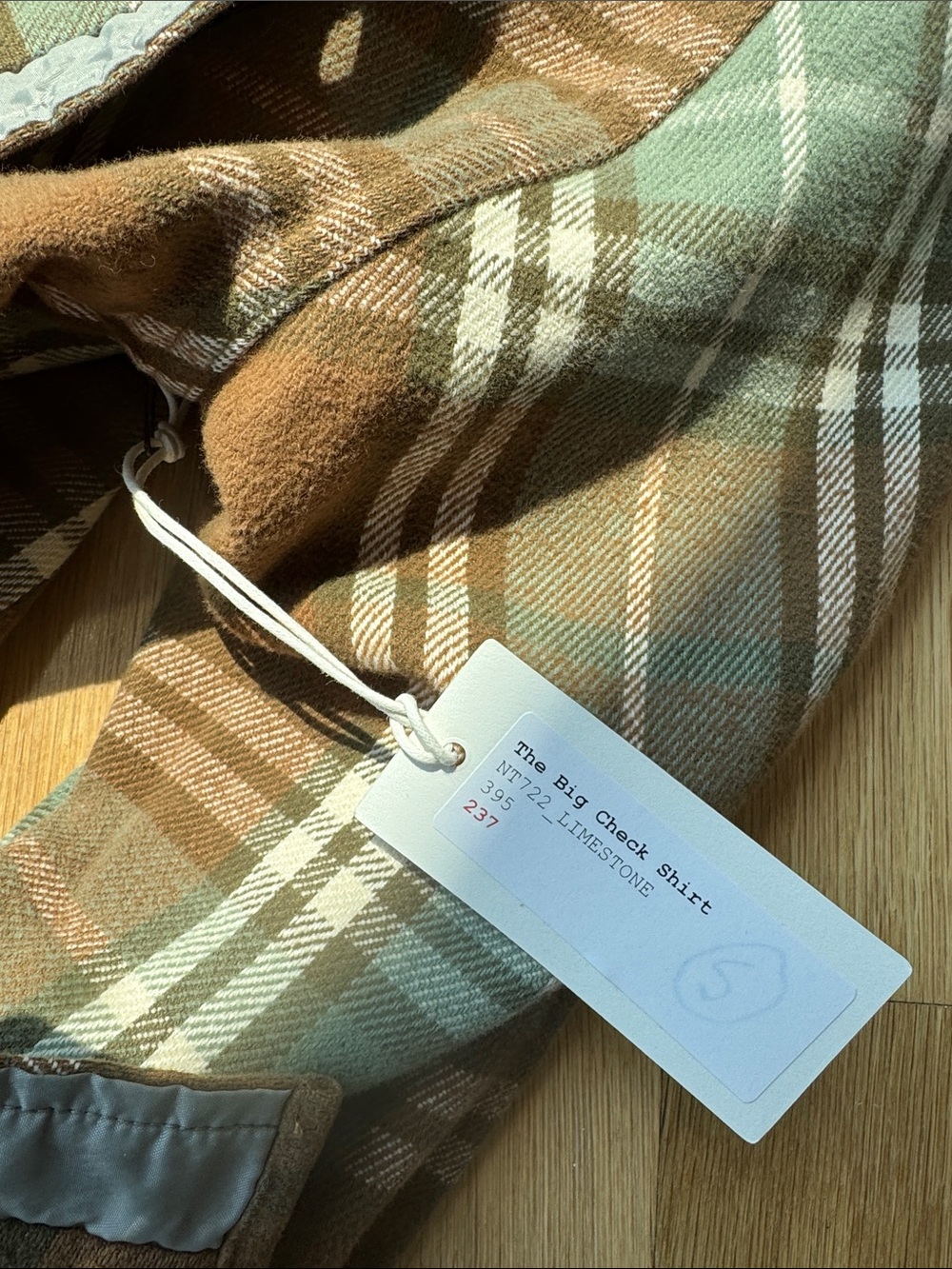 6397 big check shirt NWT - Picture 7 of 8